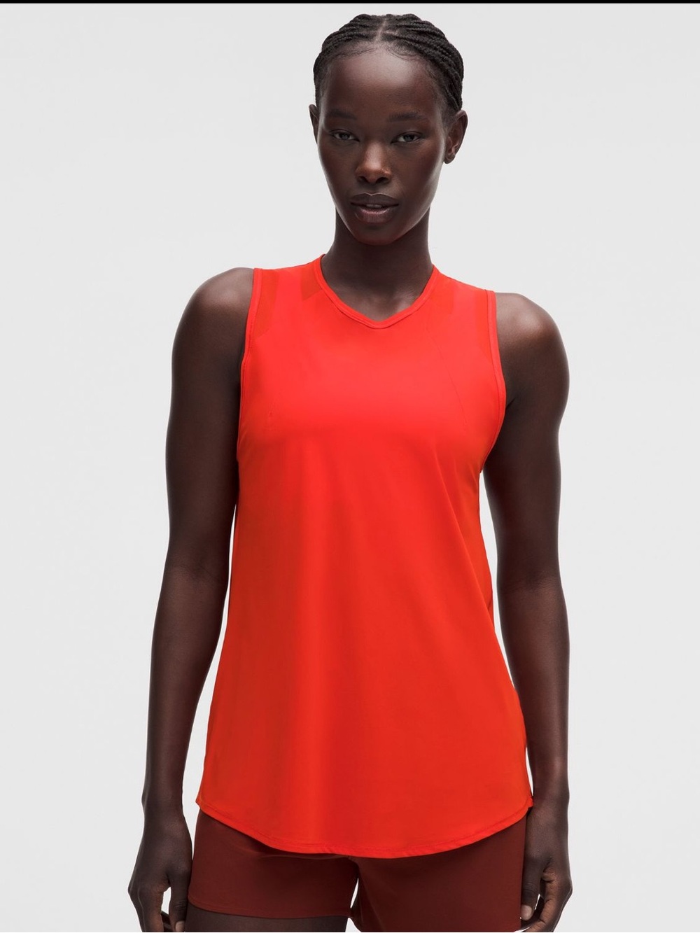 Lululemon Sculpt Tank Size 2 Cherry Ember NWT Running Workout Top